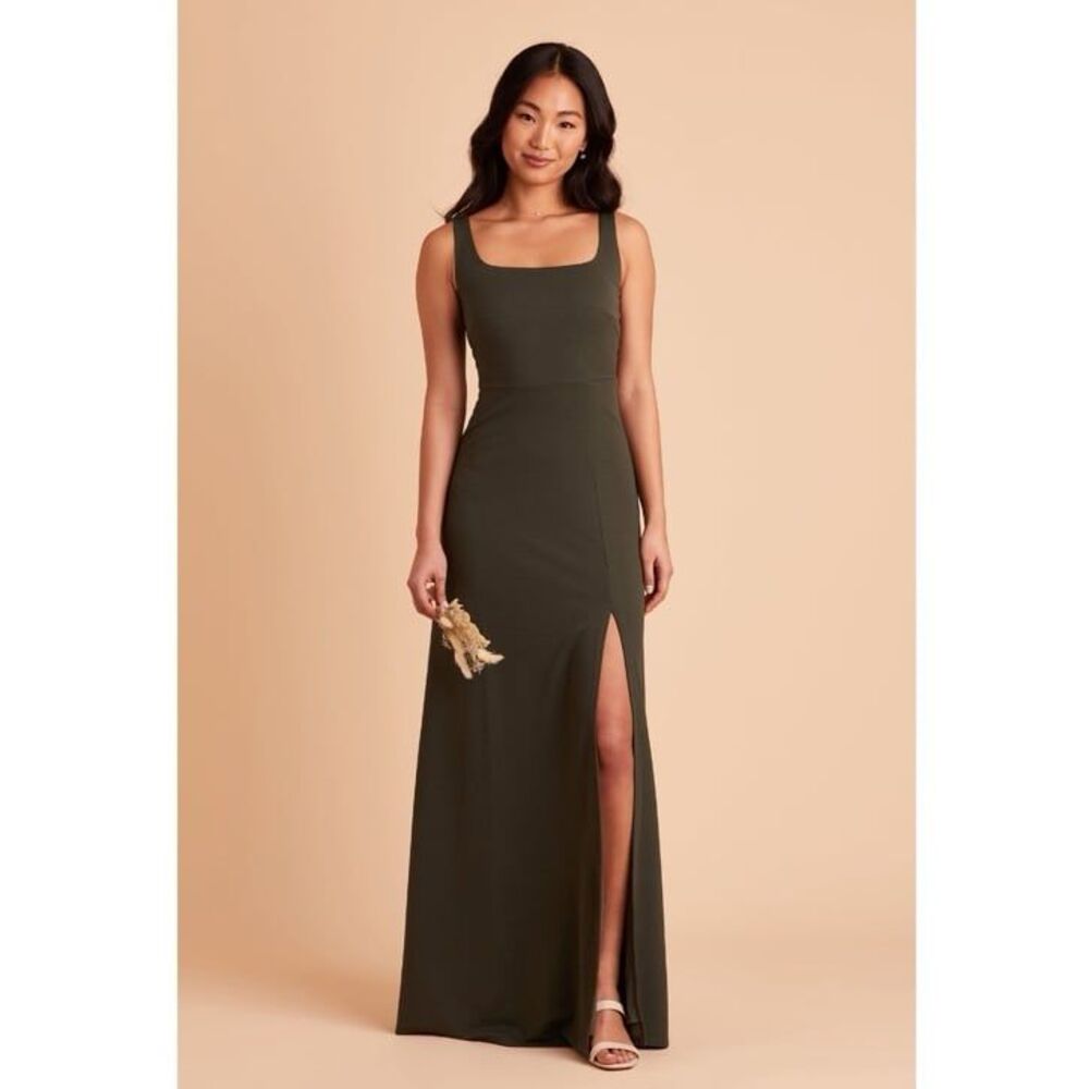 Birdy Grey Alex Dress in Crepe Olive Size Small